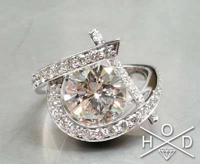 Custom handmade diamond rings Scottsdale Arizona